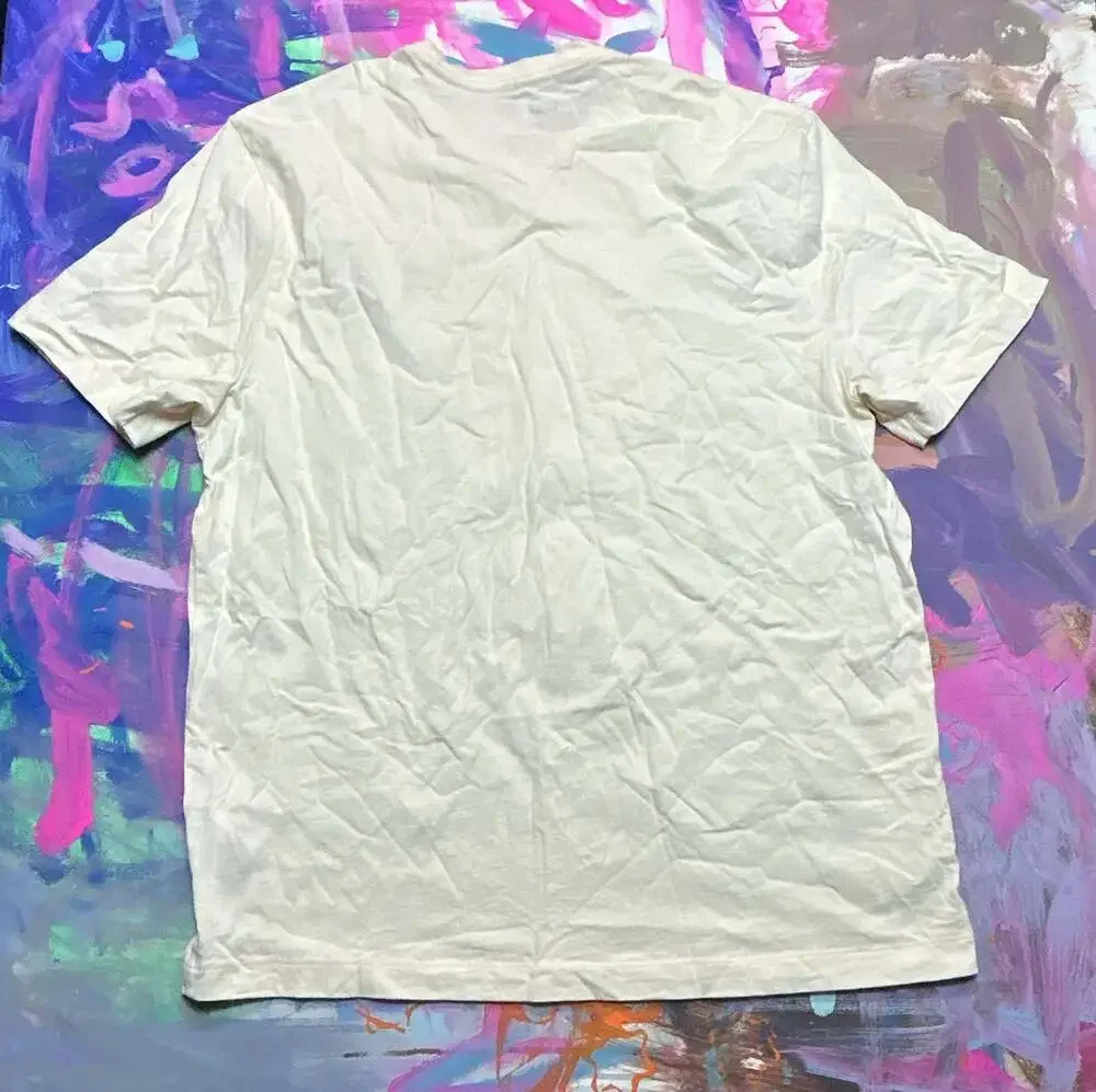 True Religion Men's Short Sleeve Relaxed Rainbow Embro T-shirt Size L